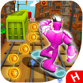 Subway Hero Robot Run icon