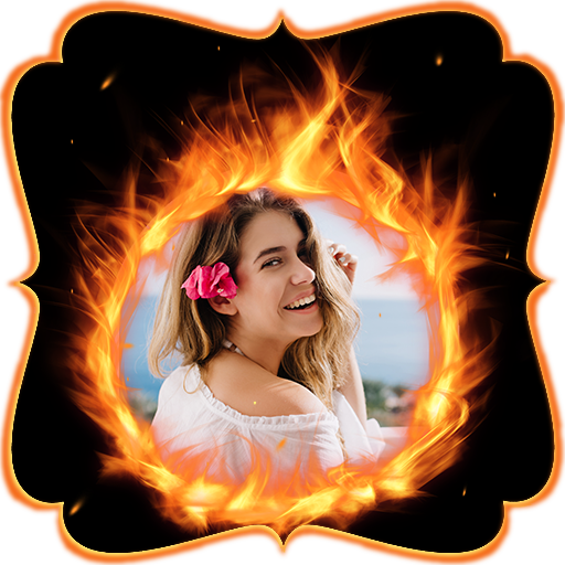 Fire Photo Frame Editor icon
