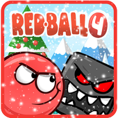 Red Hero Ball - Bounce Ball Adventure icon