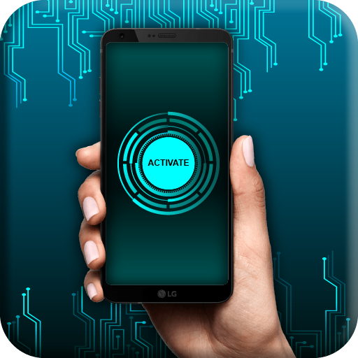 Dont touch my phone : theft alarm icon