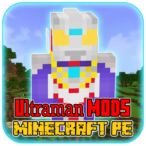 Mod Ultraman For Minecraft PE أيقونة