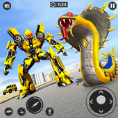 Snake Transform Robot Games icon