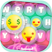 Colorful Keyboard With Smileys icon