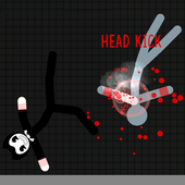 Stickman fighter battel war - beat them up game icon