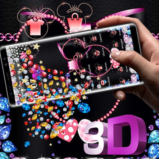 Diamond Micky 3D Gravity Theme💎 icon