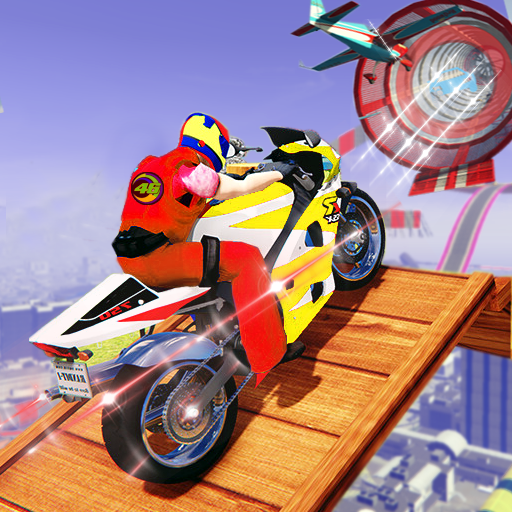 Crazy Bike Driving Simulator : 3D Stunt Game icon