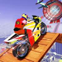 Crazy Bike Driving Simulator : 3D Stunt Game