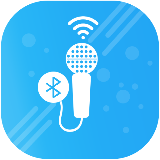 Live Microphone to Speaker: Bluetooth loudspeaker icon