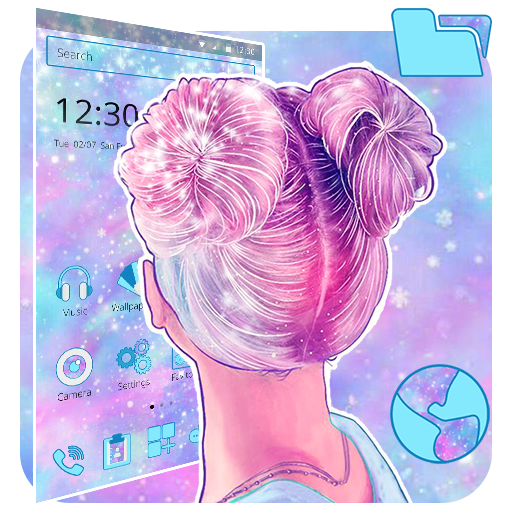 Cute Girls Pastel Theme icon