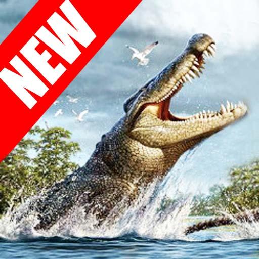 Police Crocodile Simulator 3D icon