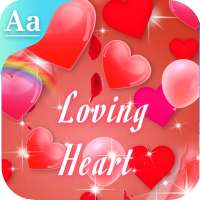 Loving Heart Font for FlipFont , Cool Fonts Text