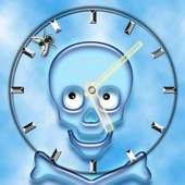 Crazy Skull Clock on 9Apps