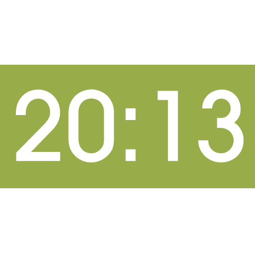 Metro clock uccw skin icon