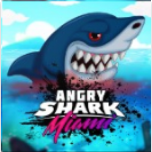 ANGRY FAT SHARK MIAMI - Shark games for adults icon