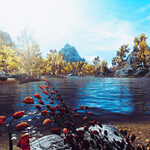 Lake Flowers Live Wallpaper icon