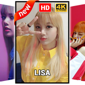 Lisa Black Pink Wallpaper KPOP HD Complete icon