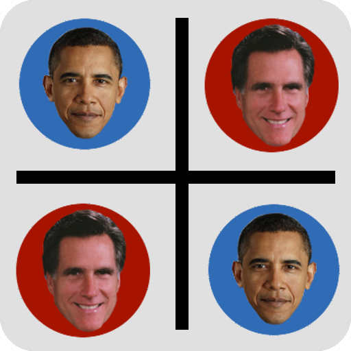 Election 2012 Tic Tac Toe icon