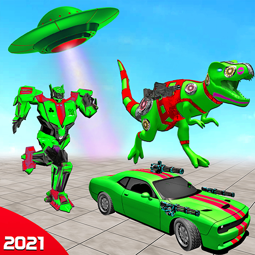 Dinosaur Robot Car : Space Robot Transform icon