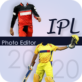 Cricket ipl photo editor 2020 icon