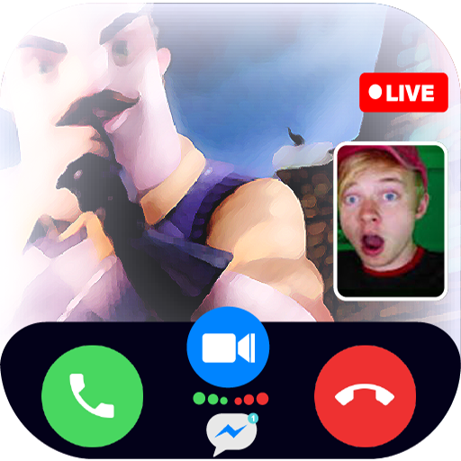Call From Hello The Neibor 📱 video call   chat icon