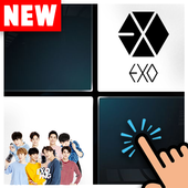 EXO KPOP Piano Magic Tiles icon