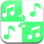 Green Piano Tiles 2 icon