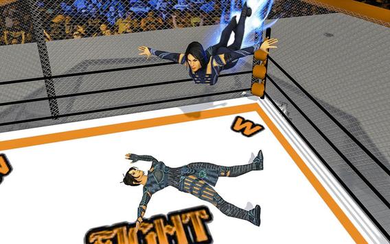 Women Wrestling Revolution 3D:Real Ring Fighting screenshot 12