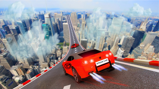 SuperHero: Mega Ramp Car Stunt screenshot 2