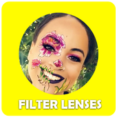Guide filter lenses for Snapchat icon