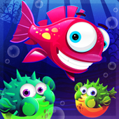 Tap Tap! Go Fish: Touch to turn Casual Arcade Game icon