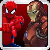 Spiderman and Iron Man Infinity Run icon