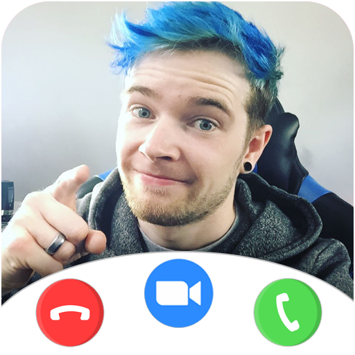 ikon Fake DanTDM Call Voice &amp; Video