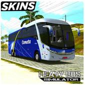 Skins Heavy Bus Simulator أيقونة
