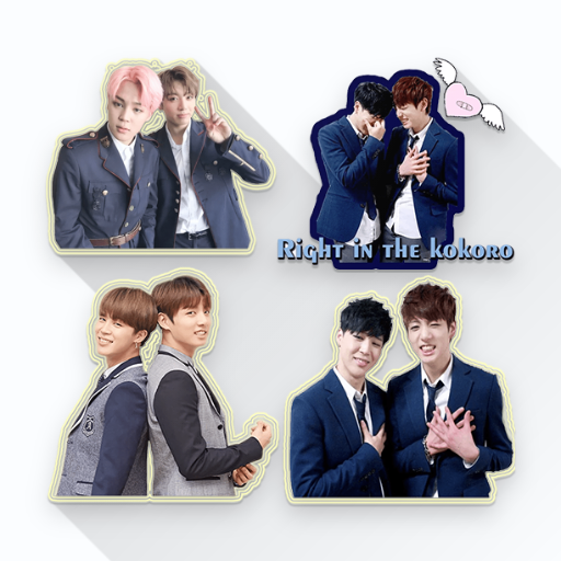 Stiker WA JiKook BTS WAStickerApps icon