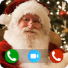 Fake Call Santa - Video Call Santa أيقونة