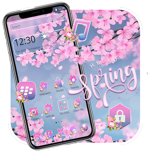 Spring Sakura Flowers Theme icon