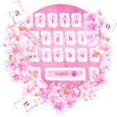 Romantic Sakura Keyboard Theme on 9Apps