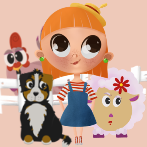 Mimi is teaching - farm animals icon