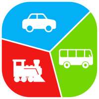 Compare Car, Train and Bus Trips on 9Apps