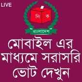 নির্বাচনের ফলাফল সরাসরি মোবাইলে দেখুন
