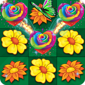 Flower Crush Match 3 icon