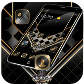 Gold Black Luxurious Theme icon