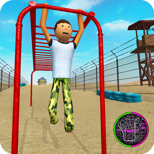 Stickman Army Commando Training: Obstacle Race icon