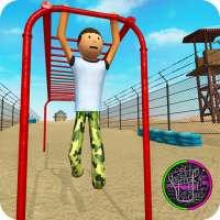 Stickman Army Commando Training: Obstacle Race