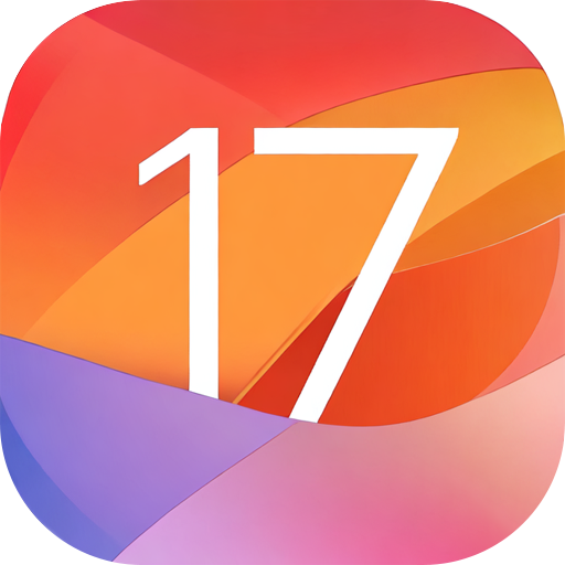 iOS 17 launcher and theme icon