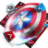 America Avenger Captain Keyboard on 9Apps