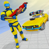 Muscles Car Robot Wars: Multi Transform Battle icon