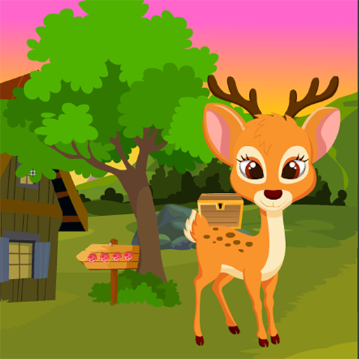 Cute Deer Escape 2 Kavi Escape Game-325 icon