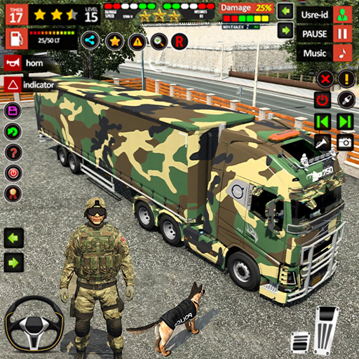 American Army Truck Driving icon