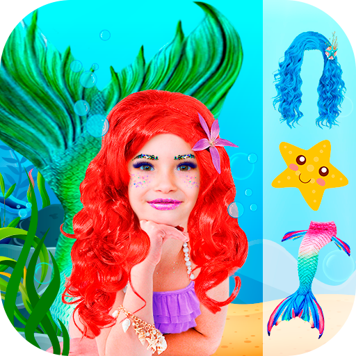 Mermaid Photo Editor 💙 icon